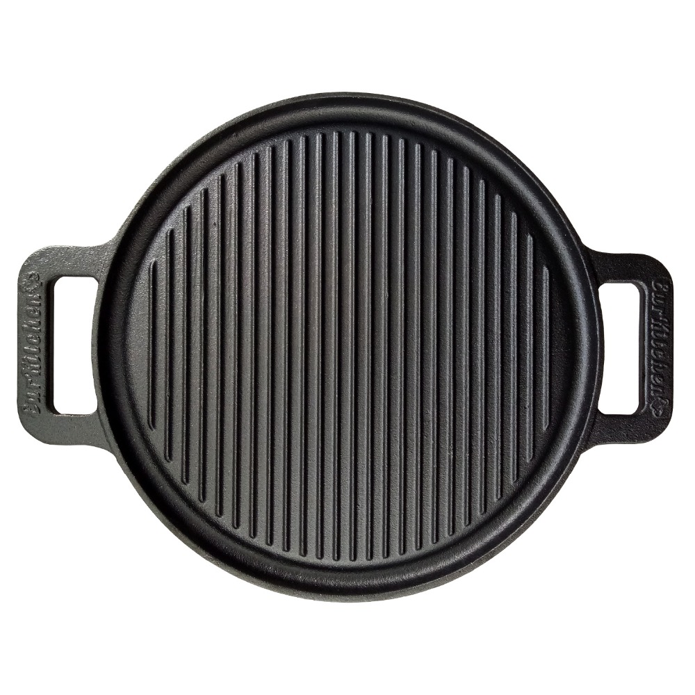 professional factory for Enamel Coating Cast Iron Teapot -
 new design preseasoned cast iron griddle pan cast iron grill pan fry pan – KASITE