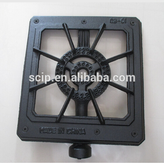 single gas rings cast iron burner for sale