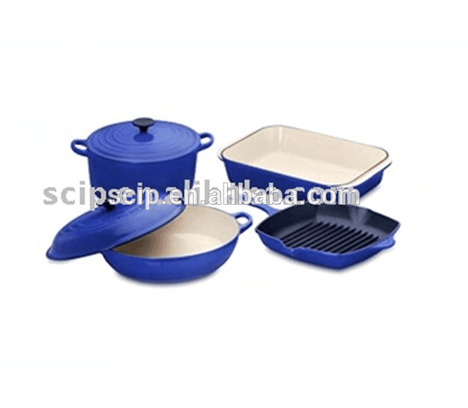 Hot sale Factory Cast Iron Frying Pan With Long Handle -
 enameled cast iron casserole pot sauce pan – KASITE