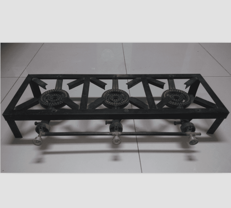 Manufacturer for Cast Iron Statue -
 3 burners cast iron stove/gas camping burner FSGB-03 – KASITE
