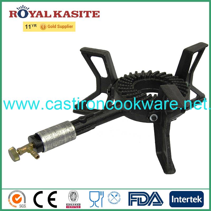 Leading Manufacturer for Red Enamel Cast Iron Casserole -
 hot sale cast iron gas burner, cast iron gas cooker, cast iron gas stove – KASITE