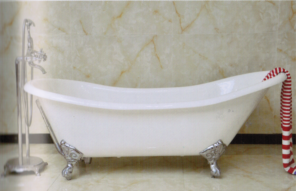 best and cheapest enamel clawfoot cast iron bathtub for sale