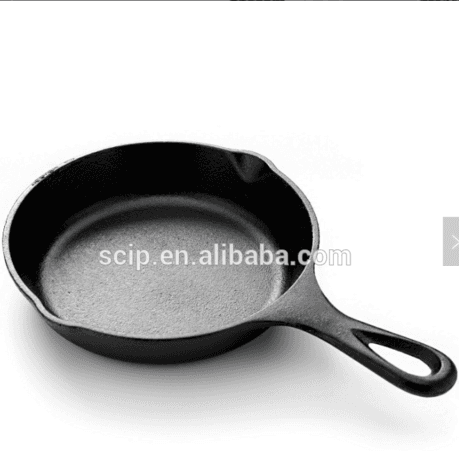 2018 hot sale cast iron fry pan/cast iron grill pan/cast iron cookware