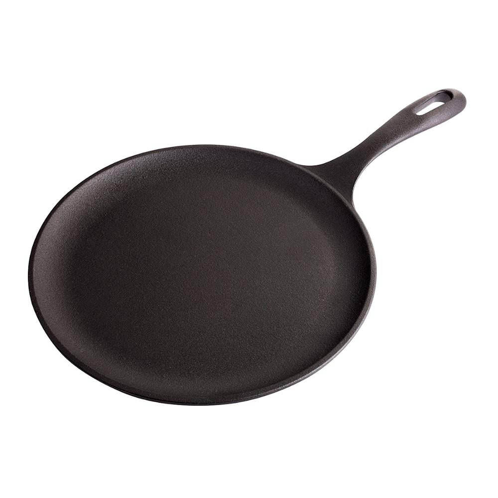 10.5 inch Cast Iron Griddle, Round l Pan