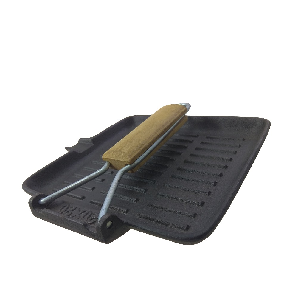 Discount wholesale Enamel Cast Iron Cookware/ Casserole -
 Frying Pan with Foldable Handle/Folding Handle Non-stick Fryer – KASITE