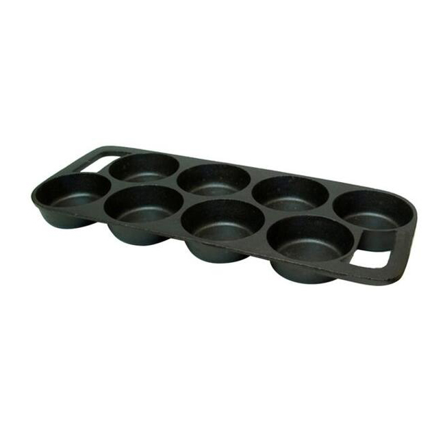 Factory made hot-sale Casserole Dish Set -
 Cast Iron Preseasoned 8 Impression Biscuit Pan – KASITE