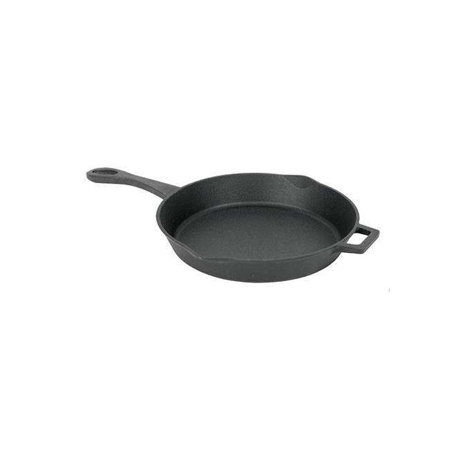 Factory supplied Cast Iron Outside Cookware -
 12" Cast Iron Skillet round preseasoned – KASITE