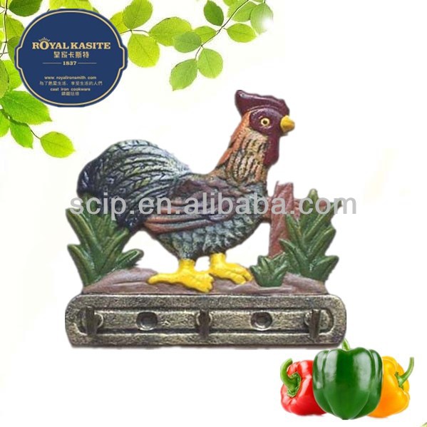 Rapid Delivery for Insulated Casserole Set -
 cast iron wall rooster hooks – KASITE