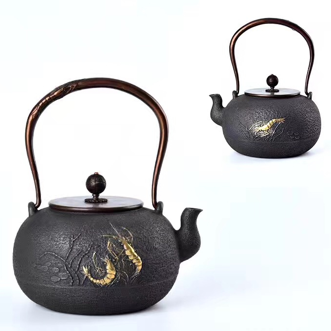 China Manufacturer for Outdoor Cast Iron Key Hook -
 Metal round Round cast iron tea infuser teapot with electromagnetic oven – KASITE