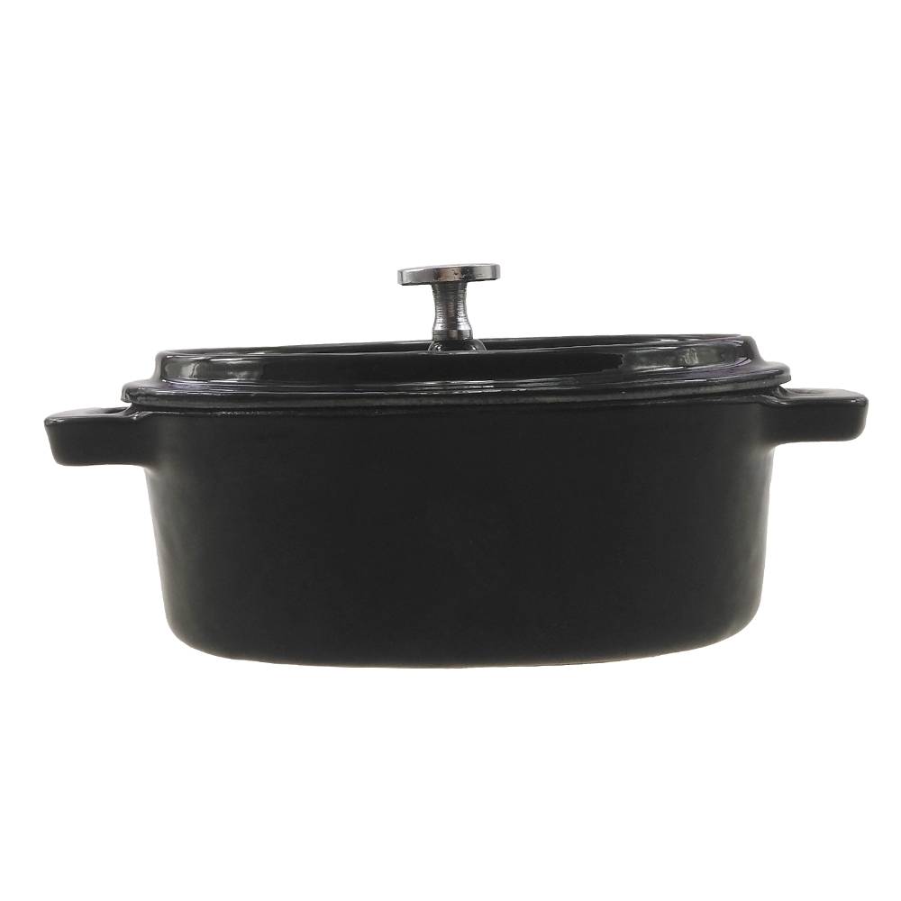New Fashion Design for Enamel Cast Iron Coffee Teapot -
 OVAL mini enamel cookware with mini cookware knob – KASITE