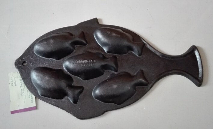 Wholesale fish shape cast iron fry pan factory and suppliers