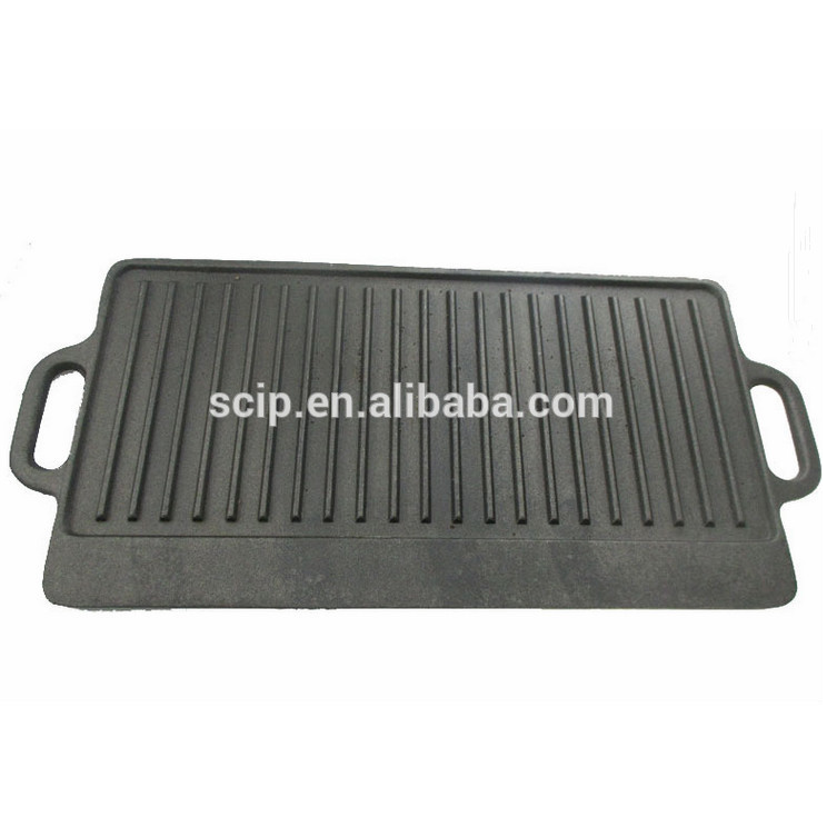 high quality double side iron grill pan for sale