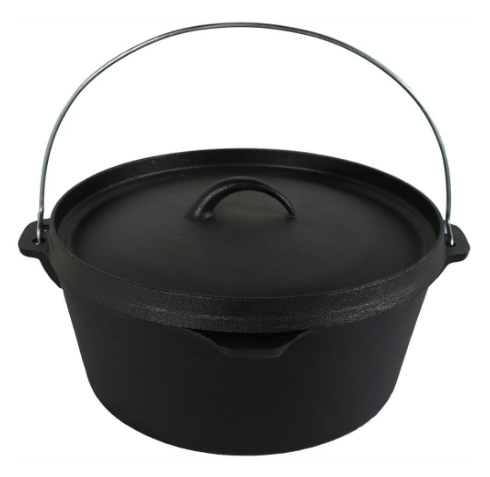 13 years golden wholesaler Winterial durable Cast Iron Camping Dutch Oven Camping Cookware for Cooking