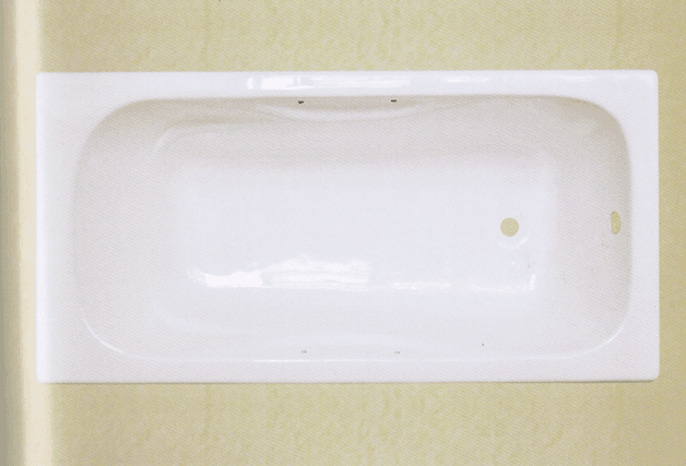 sample drop-in enamel cast iron bathtub