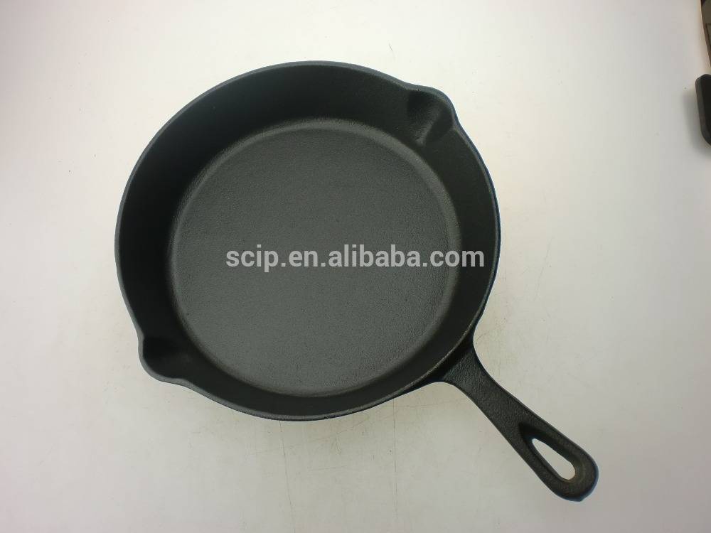 Hot sale XG771A cast iron fry pan with two ears