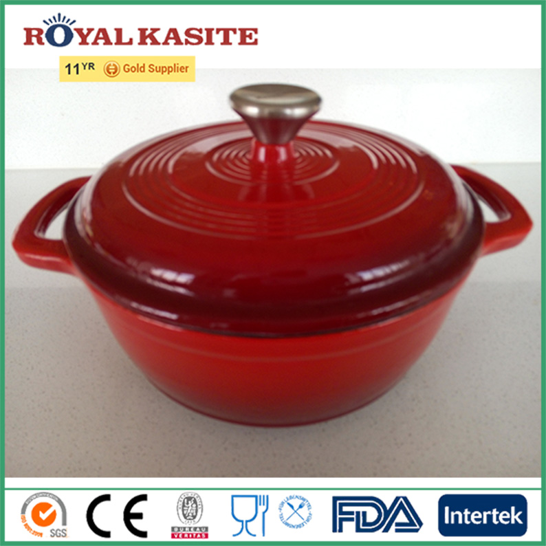 Factory best selling Color Enamel Cast Iron Teapot And Cups -
 food warmer hot pot, enamel cast iron cookware – KASITE