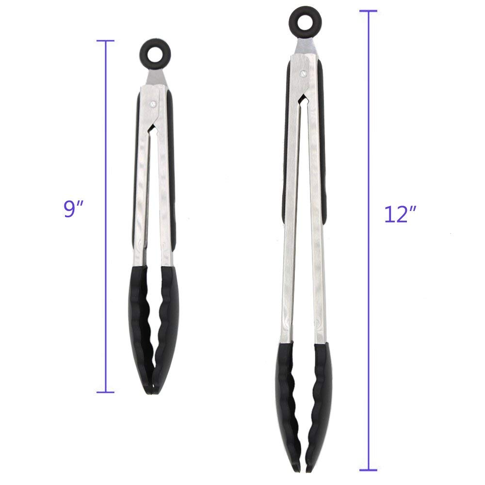 Good Grips 9-Inch Stainless Steel Locking Tongs