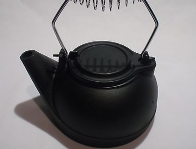Cast Iron Kettle Humidifier steam with staycool handle