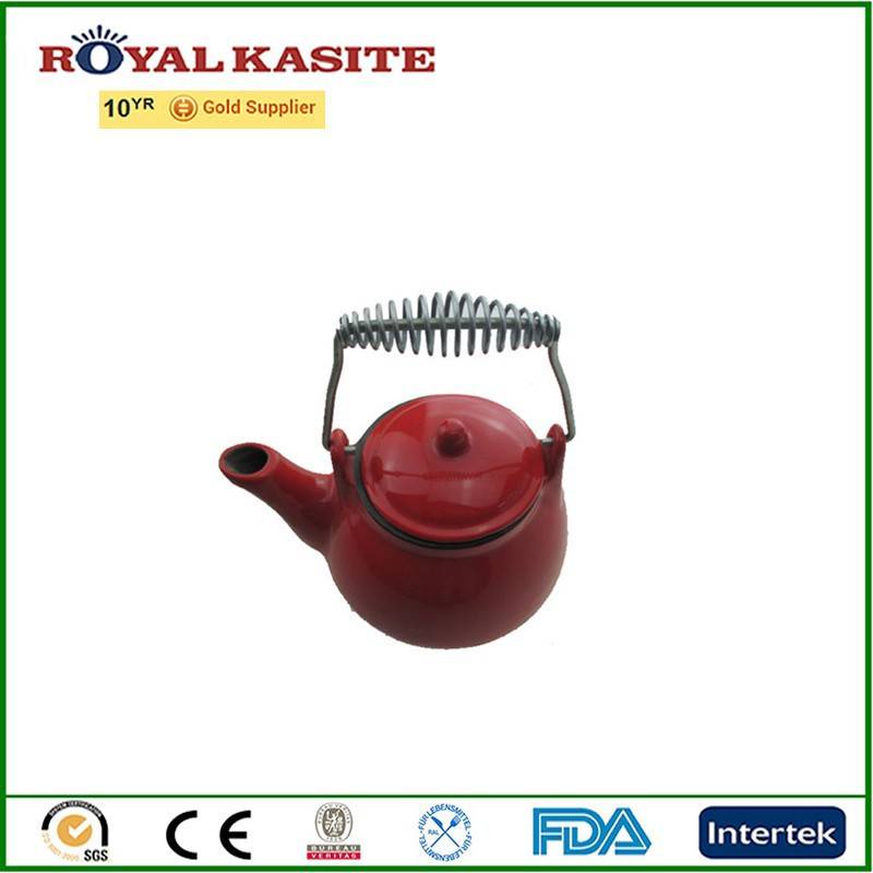 teapot shape cast iron humidifier, red iron humidifier, water humidifier