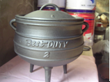 hot sale cast iron potjie pot with legs