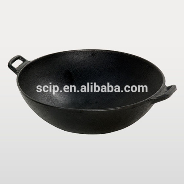 Factory Price Cast Iron Skillet Induction 8 Inch -
 Chinese Cast iron wok – KASITE