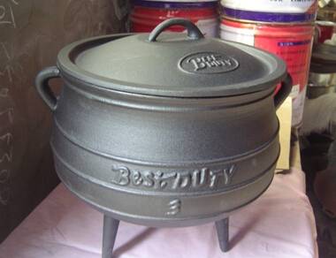 hot sale cast iron potjie pot with three legs