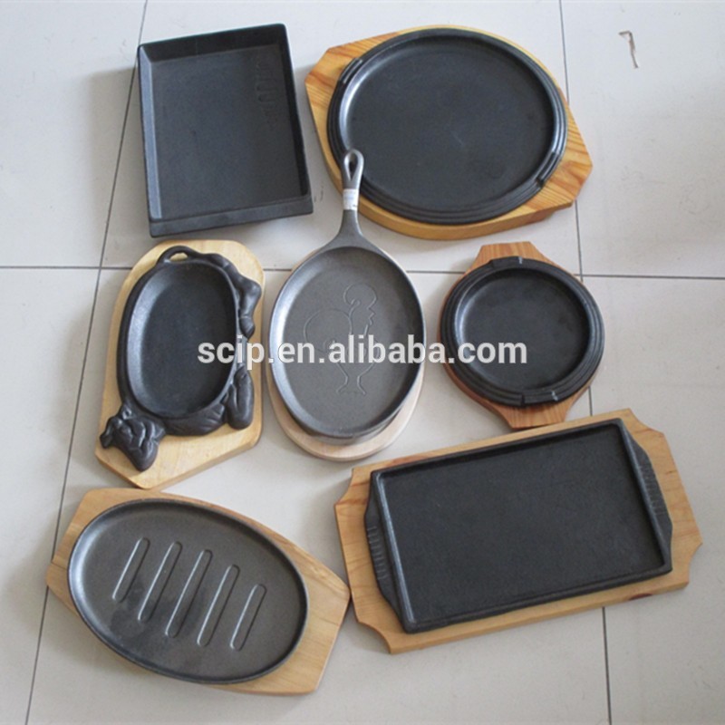 Cast Iron Sizzling Plate