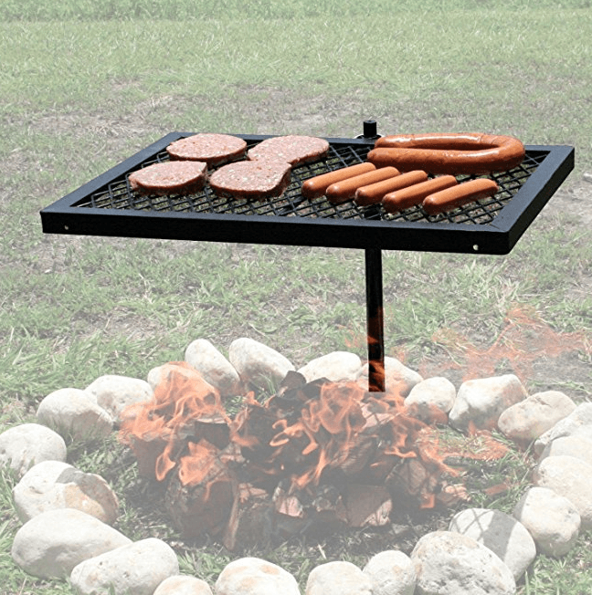 Heavy Duty Barbecue Swivel Grill for Outdoor BBQ over Open Fire