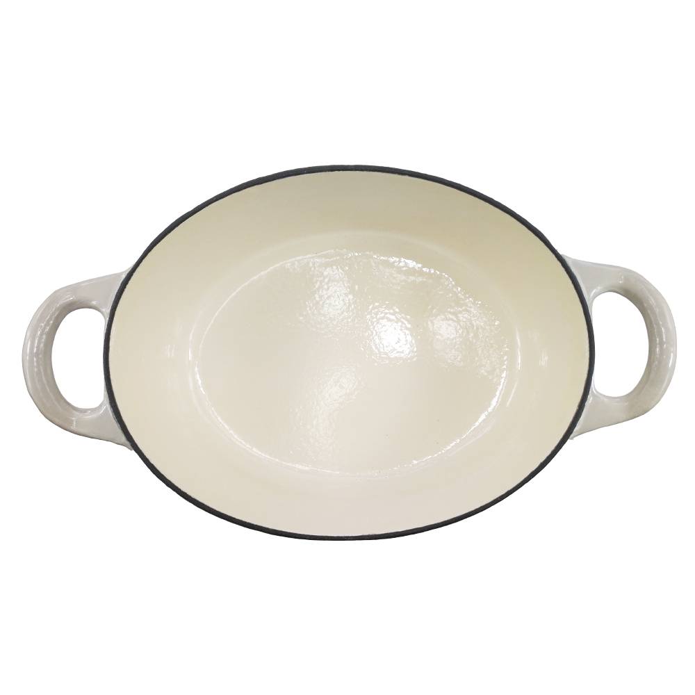 mult-purpose oval casserole eco-friendly oval cookware pot