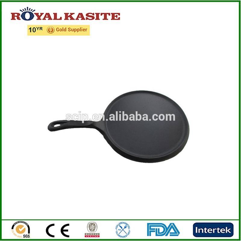 non stick cast iron poffertjes pan, round cast iron griddle pan, cast iron cookware pans