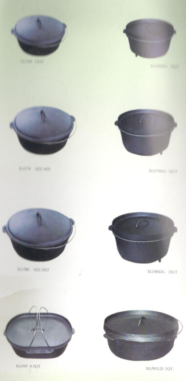 hot sale camping cast iron dutch oven pot