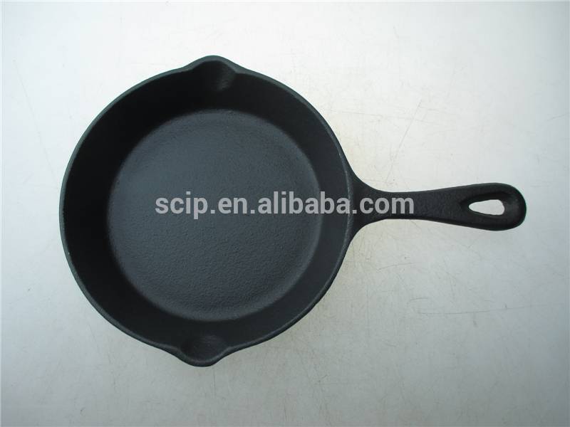 Wholesale preseasoned Cast Iron Fry Frying Pan / griddle for hot selling