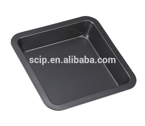square carbon steel bake pan fry pan