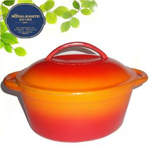 Manufactur standard Cat Teapot And Mug Set -
 Cast iron casseroles with enamel coating – KASITE