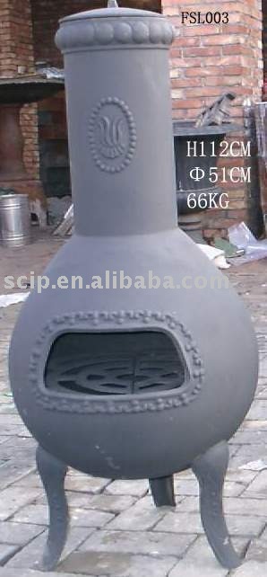 cast iron chimenea