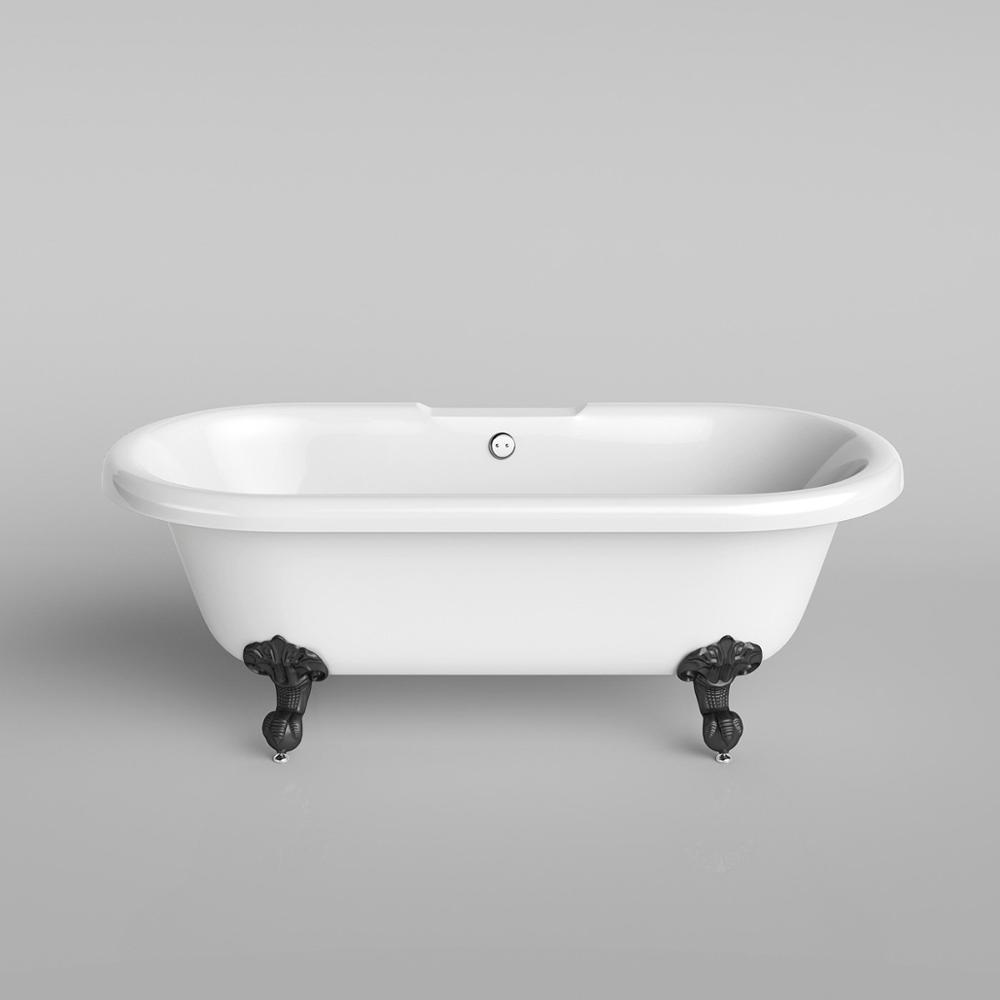 Well-designed Ceramic Teapot For One - Traditional Freestanding Bathtub Flat Top Double End Bath – KASITE
