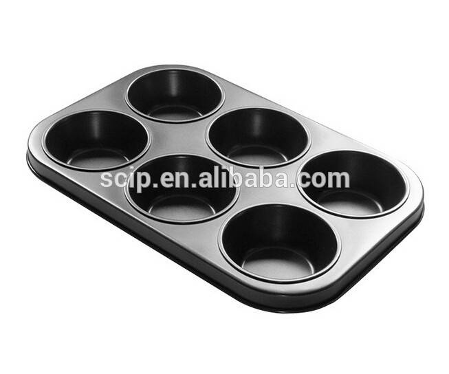OEM/ODM Factory Glass Teapot And Warmer Set -
 high quality cheap carbon steel muffin pan 6 cups – KASITE