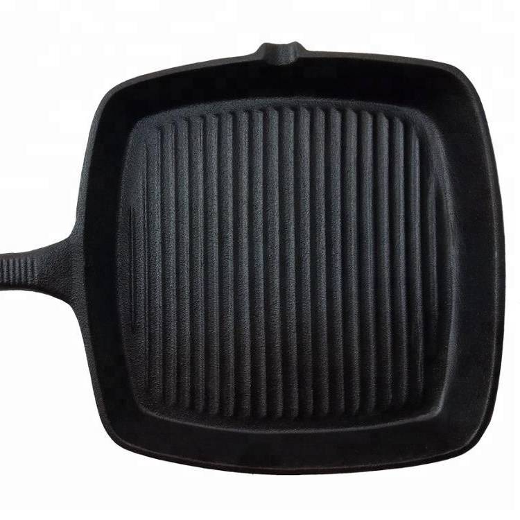 China Gold Supplier for Metal Souvenir Crafts -
 RK seasoned cast iron grill pan – KASITE