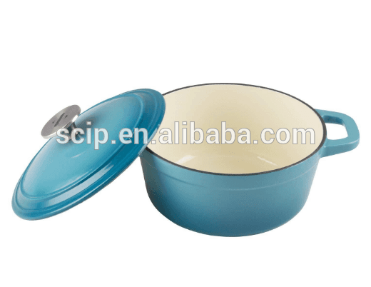 Reliable Supplier Hot Pot Casserole Set -
 cast iron dutch oven/cast iron casserole/cast iron colorful pan – KASITE