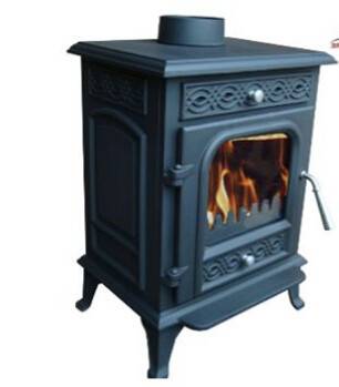 hot sale cast iron wood burning fireplace