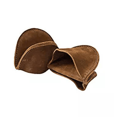 Leather Pot Holder Mini Oven Mitt Oven Cooking Pinch Grips (2-pack)