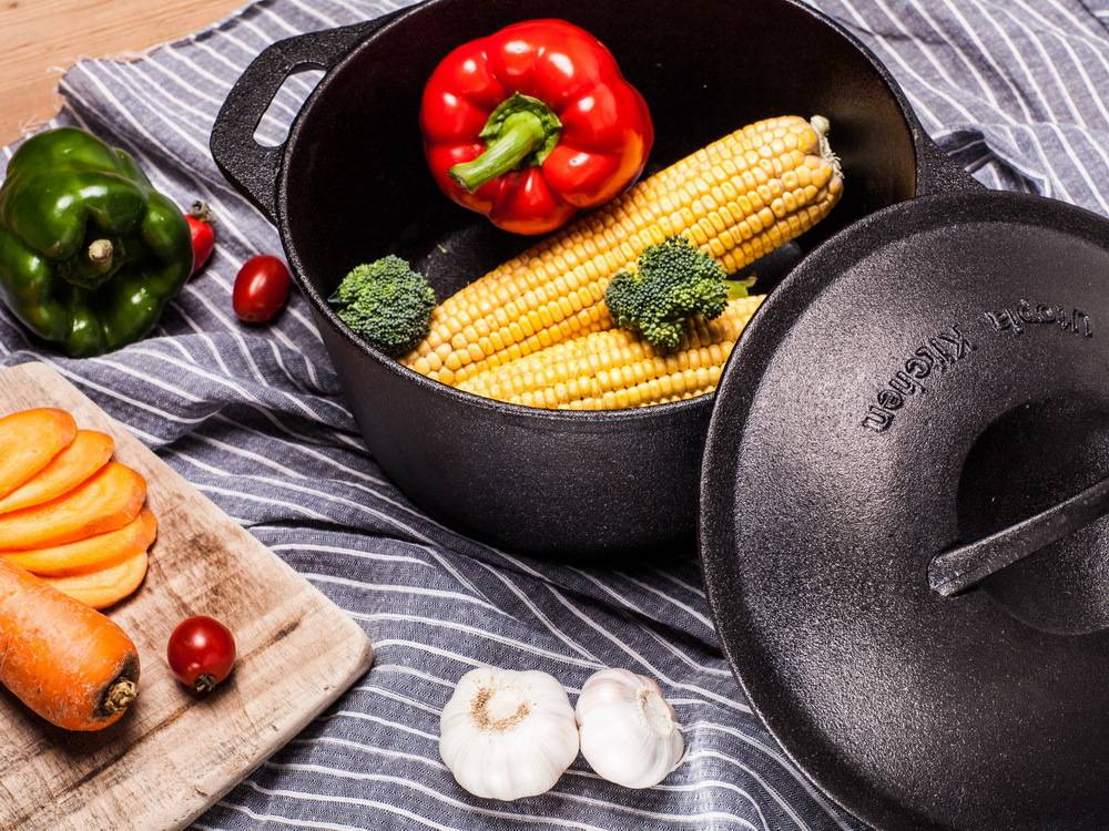 Factory selling Cast Iron Enameled Cookware Set - hot sale high Metal Material and Dutch Ovens Type cast iron camping dutch oven – KASITE