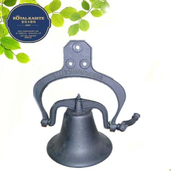 Manufactur standard Round Cast Iron Bbq Grills -
 cast iron cow bell – KASITE