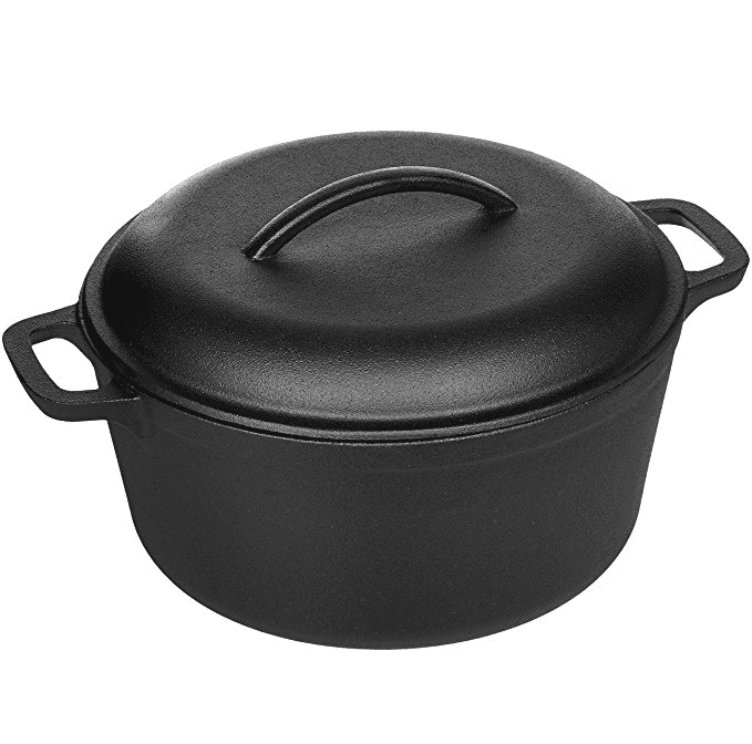 Low price for Cast Iron Pizza Grill Pan -
 Pre-Seasoned Cast Iron Dutch Oven with Dual Handles 5Quart – KASITE