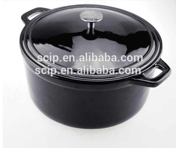 colorful enameled cookware cast iron casserole