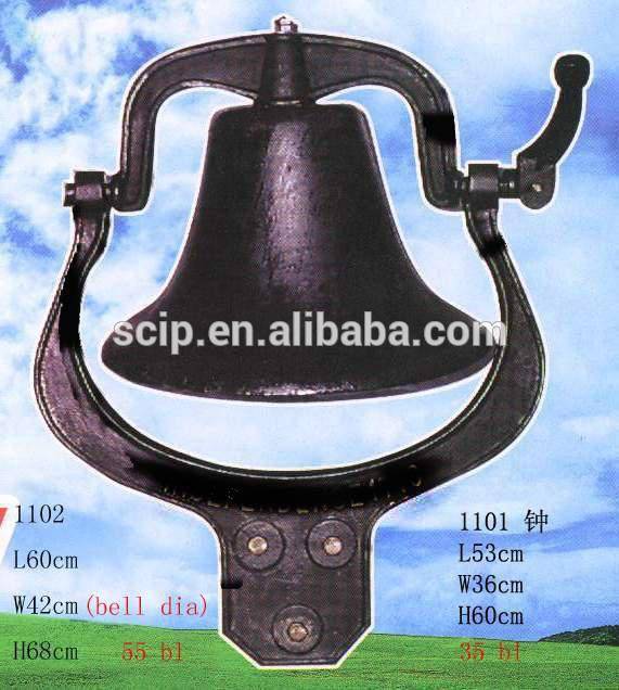 big cast iron bell for sale