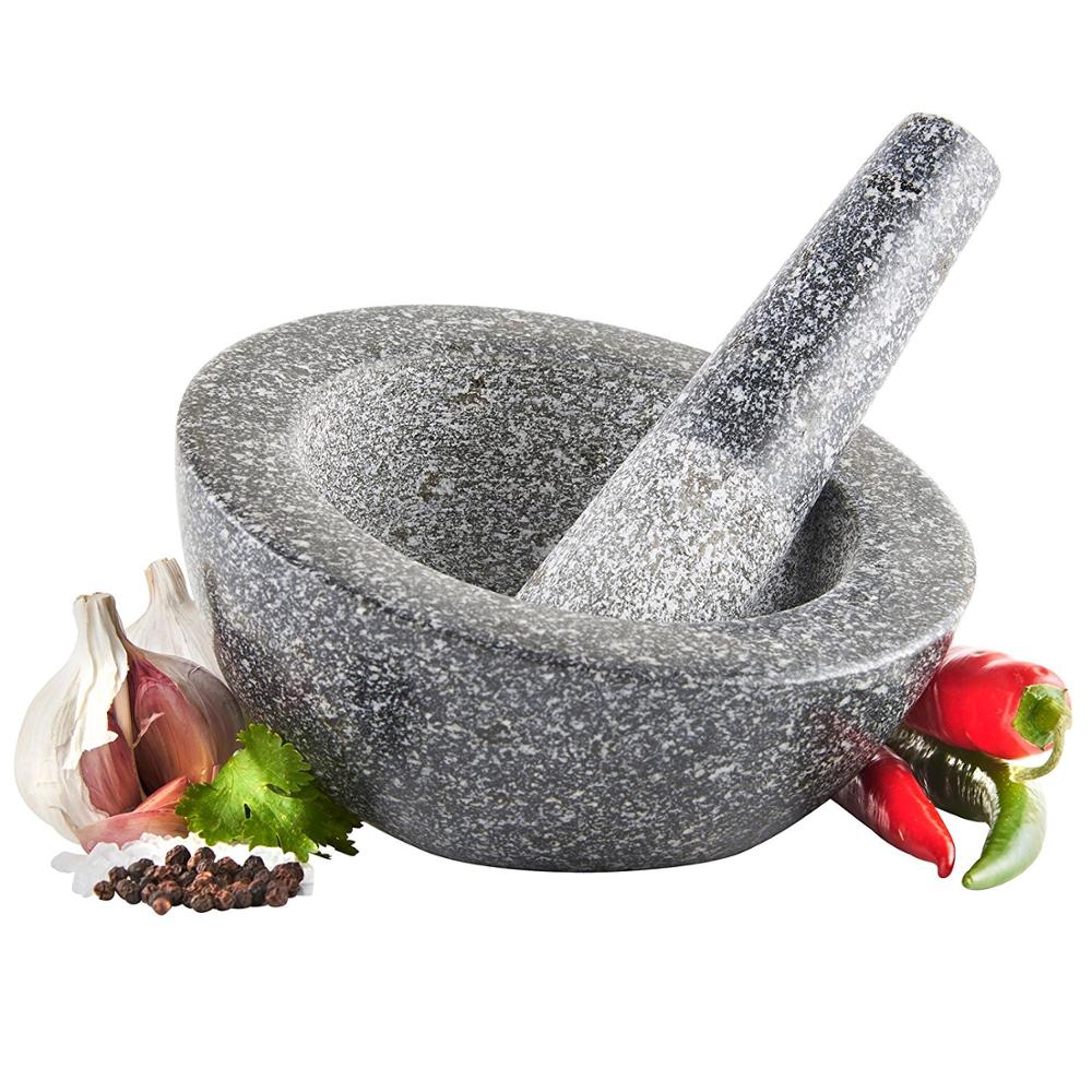New Delivery for Enameled Coating Cast Iron Casserole -
 Granite Mortar and Pestle – KASITE