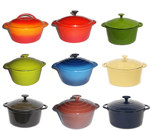 Factory Free sample Hand-Made Color Paiting For Garden -
 Enamel cast iron duch oven soup pot Casseroles – KASITE