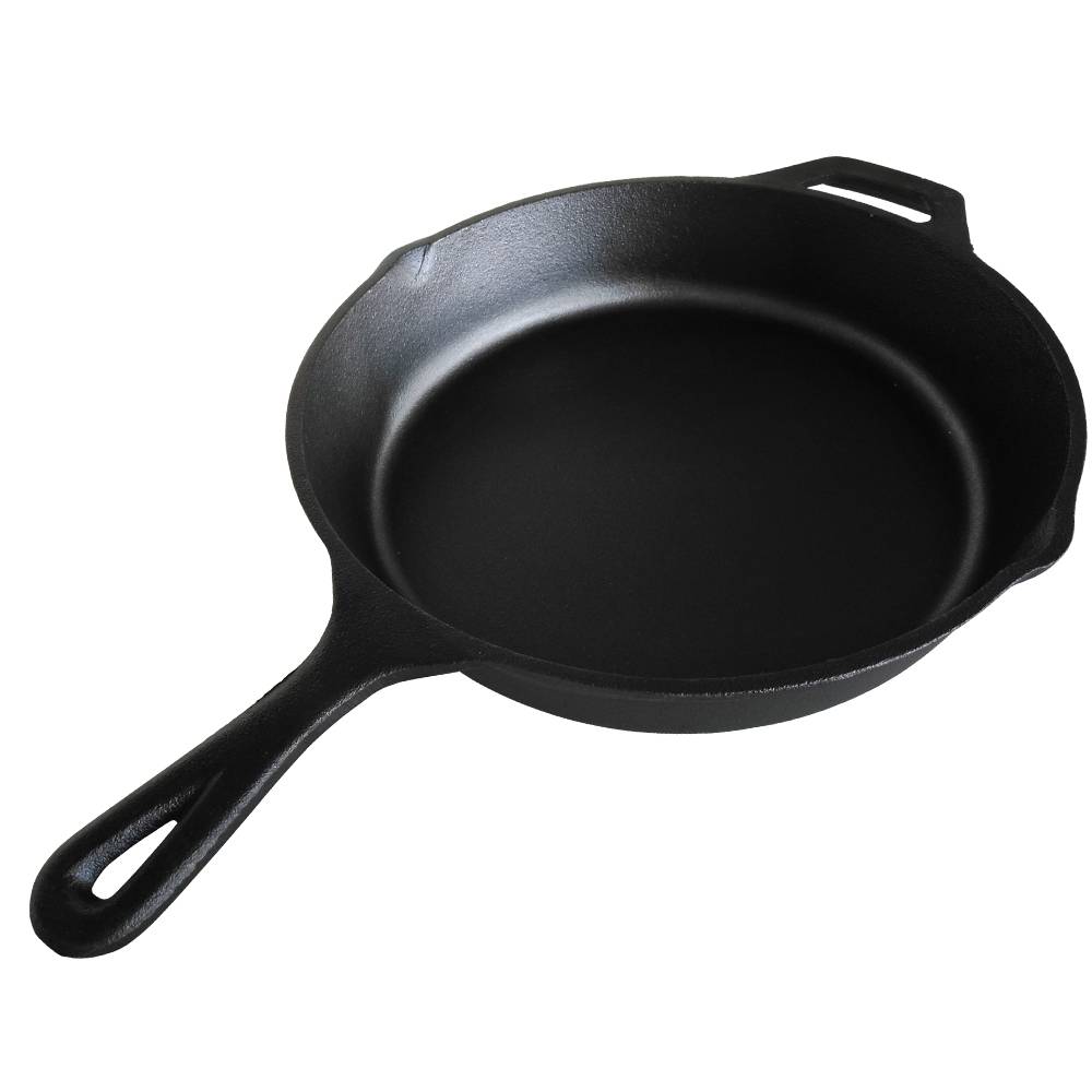 best price top quality round 10 inch cast iron nonstick fry pan/skillet