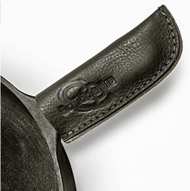 5×2-Inch Leather Cast Iron Hot Handle cover